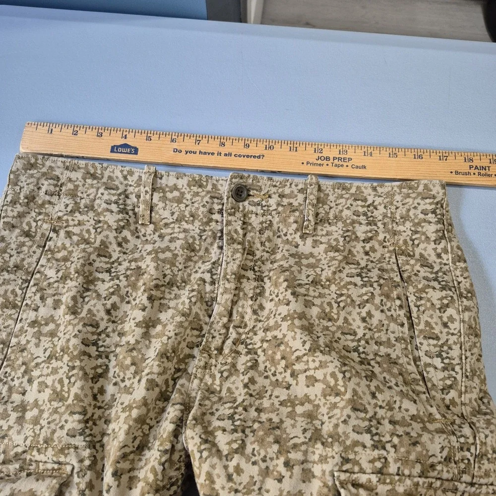 Levis Cargo Pants Mens 32x34 Camo Desert Digital Slim Straight Military Army